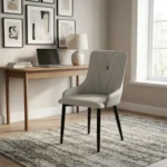 Cream Leather Dining Chair Enhance your dining space with this Cream Leather Dining Chair, designed to combine modern elegance, exceptional comfort, and lasting durability. It is an excellent choice for dining rooms, kitchens, restaurants, cafés, hotels, apartments, and contemporary living spaces. Its sophisticated cream leather finish adds warmth and style while creating a welcoming atmosphere for family meals and entertaining guests. Crafted from premium-quality materials with a sturdy reinforced frame, this cream leather dining chair is built for everyday use. As a result, it delivers dependable performance and long-lasting value for both residential and commercial settings. Comfortable Seating The chair features a generously padded seat and supportive backrest filled with high-density foam for superior comfort. Consequently, users can enjoy relaxed seating during meals, conversations, or social gatherings. Additionally, the ergonomic backrest provides excellent support, helping maintain a comfortable sitting posture. The spacious seat offers ample room, making it suitable for extended dining and everyday use. Durable Construction This leather dining chair is built with a heavy-duty frame that provides excellent strength and stability. The premium leather upholstery resists everyday wear while maintaining its elegant appearance. Moreover, the reinforced legs ensure reliable support, making the chair suitable for regular family use and busy commercial environments. The smooth leather surface is easy to clean, allowing spills and stains to be wiped away quickly with minimal effort. Elegant Modern Design Its stylish cream finish complements dining tables, marble tables, wooden tables, kitchen furniture, and contemporary interiors. As a result, it blends seamlessly into both modern and classic décor styles. Furthermore, the neutral colour creates a bright, sophisticated look that enhances the overall appearance of your dining space. Whether used at home or in a commercial setting, this chair combines style with everyday practicality. Key Features Premium cream leather dining chair Comfortable padded seat Ergonomic supportive backrest High-density foam cushioning Heavy-duty reinforced frame Durable leather upholstery Easy-to-clean surface Suitable for residential and commercial use Benefits Provides comfortable dining seating Enhances interior décor Supports proper sitting posture Offers long-lasting durability Ideal for dining rooms, kitchens, restaurants, cafés, hotels, apartments, and modern living spaces