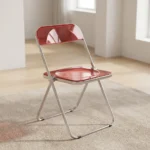 Plastic Transparent Foldable Chair - Image 7