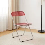 Plastic Transparent Foldable Chair