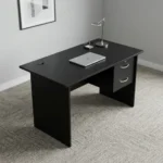 Upgrade your workspace with our 1.6m Black Executive Desk. Designed for maximum productivity, featuring integrated lockable drawers and built-in cable management to keep your setup clean and clutter-free. Modern, durable, and ready for work.