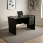 Upgrade your workspace with our 1.6m Black Executive Desk. Designed for maximum productivity, featuring integrated lockable drawers and built-in cable management to keep your setup clean and clutter-free. Modern, durable, and ready for work.