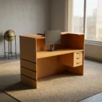 120cm Office Reception Desk - Image 6