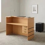 120cm Office Reception Desk - Image 2